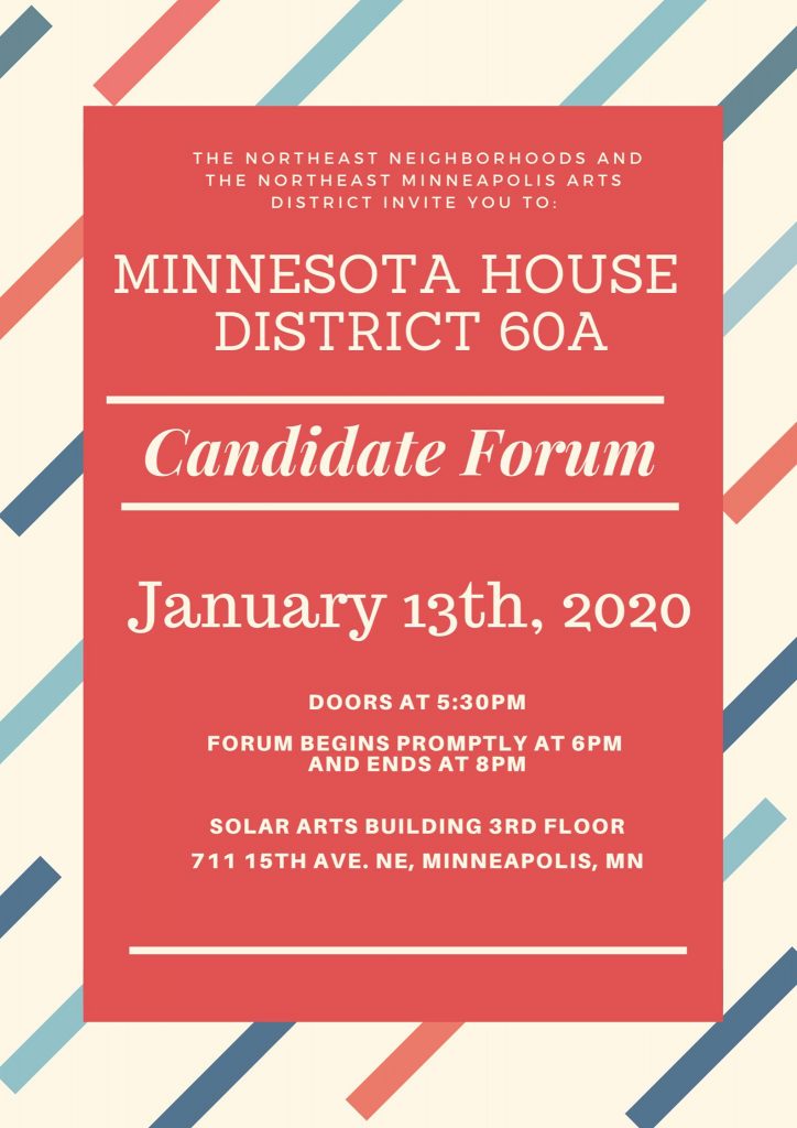 Candidate Forum Poster