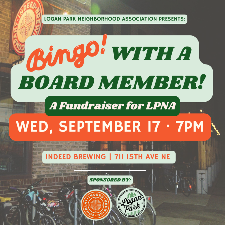 Bingo with a board member event graphic